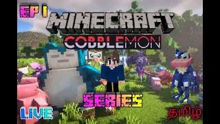 Minecraft COBBLEMON Live | #tamil #minecraft