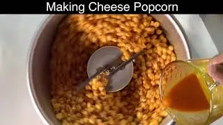 Cheese popcorn | How to make cheese popcorn
