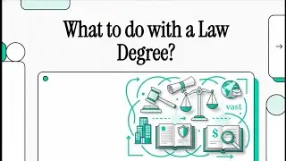 What to do with a Law Degree?⚖️