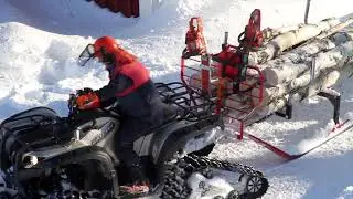Yamaha, Japa and Ultratec atv-trailer