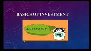 Basics of Investments FDP Assignment