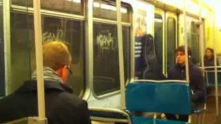 RET Metro Type T lijn C Beurs (+Afroep!!) Richting De Terp