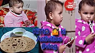 ||Baby's HILARIOUS Reaction to Gobhi Paratha - FIRST TIME TASTING Indian Cuisine|| #vlog 