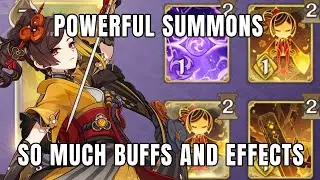 Chiori's Summons Can Buff And Do Tons Of Damage! | Genshin TCG