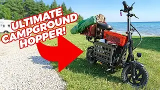 Eilleo Spacewalk US-11 Pro E-Scooter | Little Camping Pack Mule! Camp ground Hopper!