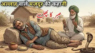 Allah Wale mazdur ki kahani | Islamic moral story in hindi | islamic video in Urdu  | #islamicvideo 