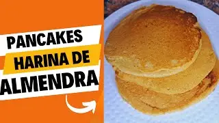 PANCAKE DE HARINA DE ALMENDRA-FACIL Y SIN GLUTEN