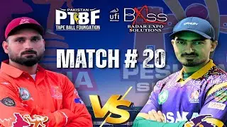 LIVE | Larkana Warriors 🆚 Peshawar Shaheens| Match - 20 | PTBF