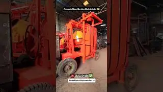 Heavy Duty Concrete Mixer Machine #shortsfeed #concretemixermachine #mixermachine #ytshorts #shots