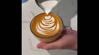 Latte Art tutorial #latteart #coffeetime #baristalife #lattetime
