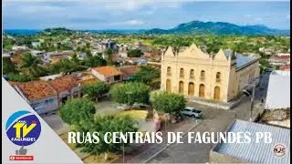 RUAS CENTRAIS DE FAGUNDES PB