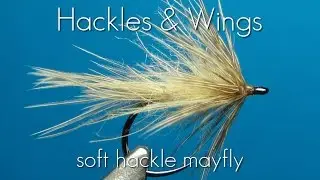 Fly Tying Soft Hackle Mayfly | Hackles & Wings