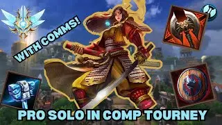 PRO SOLO RETURNS TO COMPETITIVE!!! - GRANDMASTERS AMATERASU TOURMAMENT SMITE SOLO