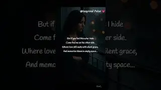 She stayed with memories... he walkedaway with silence.💔 🔚 #heartfeltpoetry #emotionalquotes