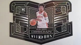 Self-Graded Sports Cards: 2021-22 Panini Obsidian Vitreous Jalen Green