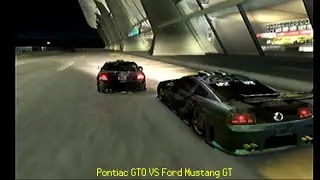 Need for Speed Underground 2 PlayStation 2 Final Race Caleb VS Ford Mustang GT Race 1
