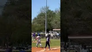 big hit on 10U field to get us back in the lead #swing #king #baseball #diamond #field