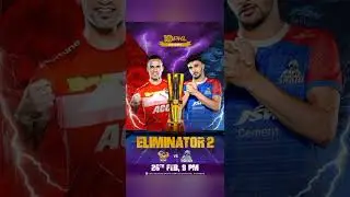 Eliminator-1 & 2 l who will win? l Pro Kabaddi l #prokabaddi #playoffs #pklseason10 #shorts #short