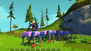 Scrap Mechanic Gameplay - Simple Funny Walker