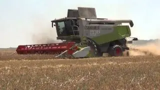 Claas Lexion 580 aratás 2012.
