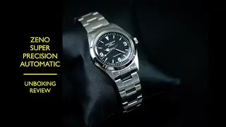 Zeno Super Precision Automatic 6704-A1M Watch | Review Valjoux Relogios