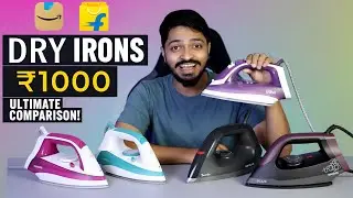 Best 5 Dry Iron Under ₹1000 in India | Best Dry Iron For Clothes/Home Use (2025)