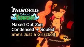 Is Zoe (w/ Grizzbolt) Good? Maxed Out Stats & Skills - Palworld Tides of Terraria