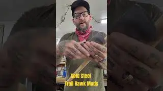 Cold Steel Trail Boss Mods!! 🔥🔥🔥 #bushcraft #tomahawk #survival #coldsteel