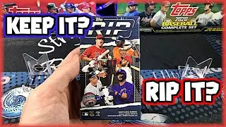 Topps RIP - это ТАК ВЕСЕЛО!!! Новые бейсбольные карточки!