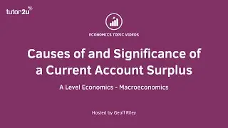 Current Account Surpluses (Balance of Payments) I A Level and IB Economics