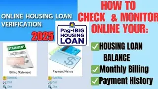 Pagibig Online Housing Loan Verification | How to verify | Check Pagibig Housing Loan Balance