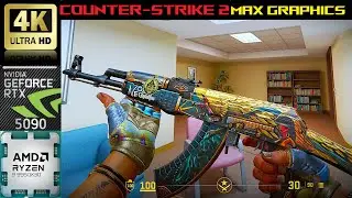 [4K] Counter Strike 2 - Nvidia RTX 5090 AMD Ryzen 9 9950x3D #gaming #cs2 #pc #cs #fyp #game #csgo