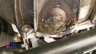 Reemplazar el oil pan de una CHEVY Silverado 2008