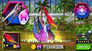 🔥 NEW HEROIC PTERANODON 6 STARS UNLOCKED! | Jurassic World The Game 2025