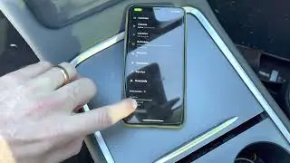 How to update your Tesla software with mobile phone hotspot, info for Uber drivers renting Teslas