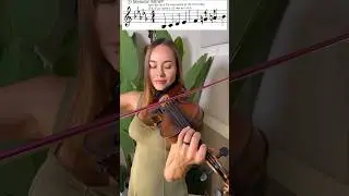 B flat Melodic minor scale play-along🎻 #violin #learnviolin #violinist