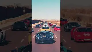Epic Supercar Parade: Bugatti, Ferrari, McLaren & More | Luxury Car Show 2025 #supercar #shorts