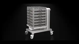 MATFER BOURGEAT - CHARIOT A NIVEAU CONSTANT