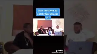Live reactions to celebrities death🥺💔.
