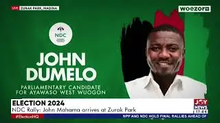 NDC Final Rally at Zurah Park | Election HQ (5-11-24)