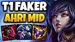 T1 Faker Ahri vs Mel [ MID ] Korea Grandmaster 1079 LP | Patch 26.3