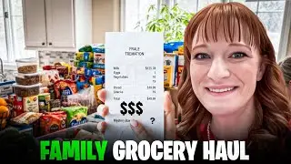 Family of 13 - $1,100 Weekly Grocery Haul!