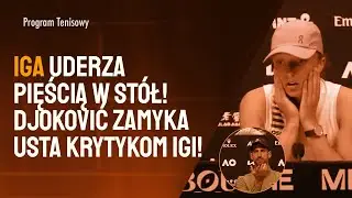 Świątek grzmi po cyrku w Australian Open! Djoković nie wytrzymał. „Naprawdę smutne”