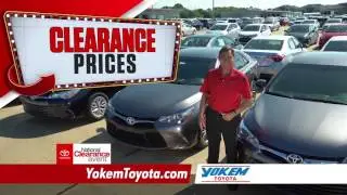 Yokem Toyota - Toyota's National Clearance Event - Corolla Specials