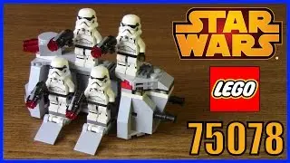 Обзор LEGO Star Wars 75078 Imperial Troop Transport Транспорт Имперских Войск
