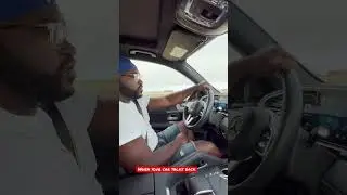 Распознавание голоса Mercedes очень интеллектуально