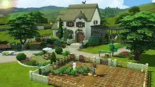 Rags to Riches Cottage Living Farm House | The Sims 4 | House Tour
