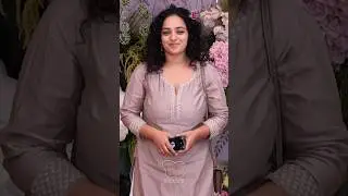 Nithya Menen Shines in Her Effortlessly Chic and Beautifully Simple Dress!😍💕#buzzzooka_events