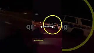 Biker Catches Cop Speeding