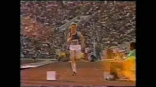 1980 Olympics Lutz Dombrowski Long Jump